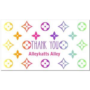 60 Thank You Cards Note Cards @@alleykatt5150